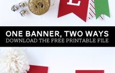 Free Printable Christmas Banner