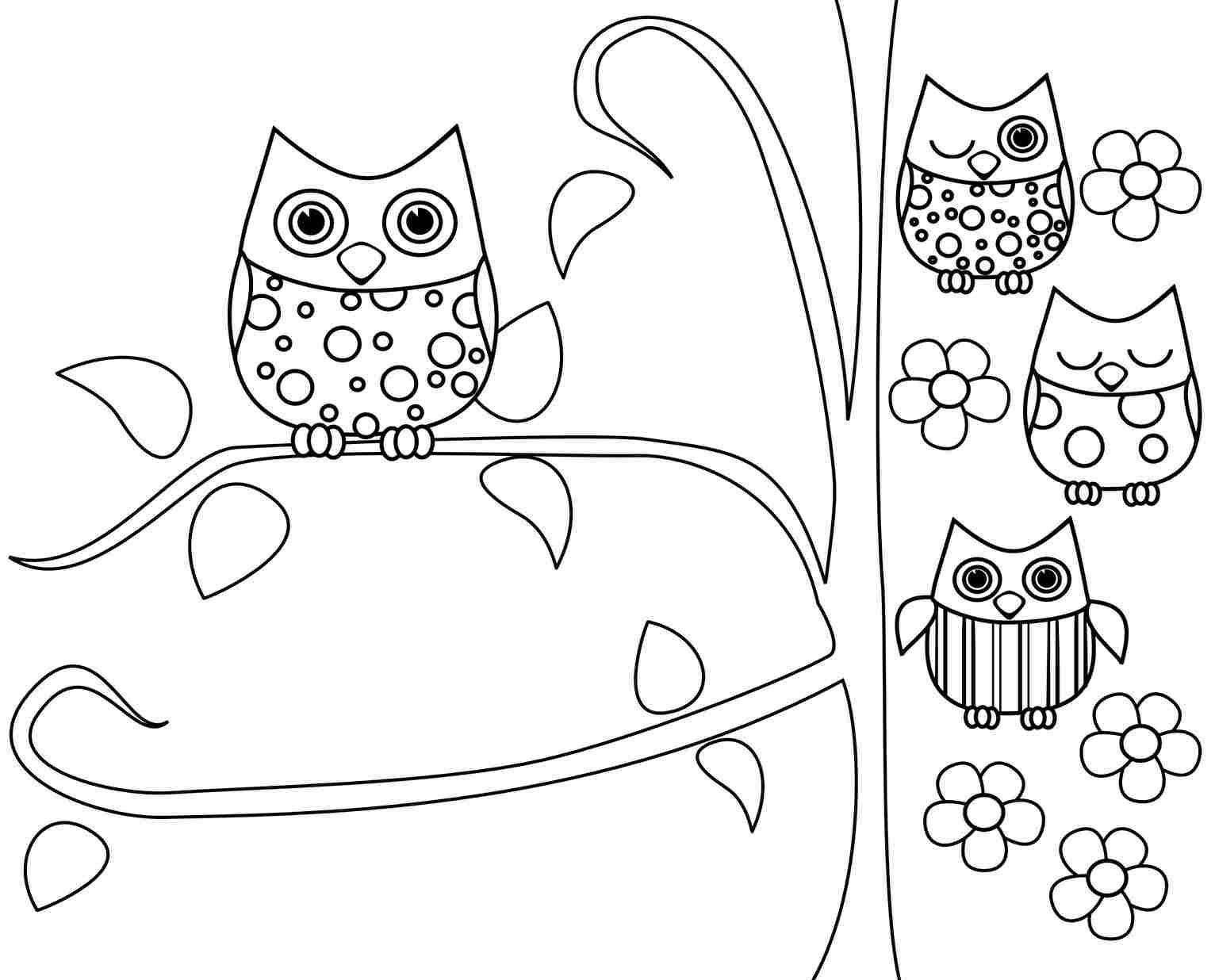 Owl Coloring Pages | Work And Play | Pinterest | Owl Coloring Pages - Free Printable Owl Coloring Sheets
