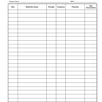 Patient+Medication+List+Template | Groceries List | Pinterest   Free Printable Medication List