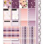 Perfectly Purple Planner Stickers | Free Planner Stickers – Free Printable Happy Planner Stickers