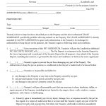 Pet Addendum/agreement Pdf | Property Management Forms In 2019   Free Printable Pet Addendum