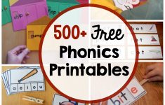 Phonics Pictures Printable Free