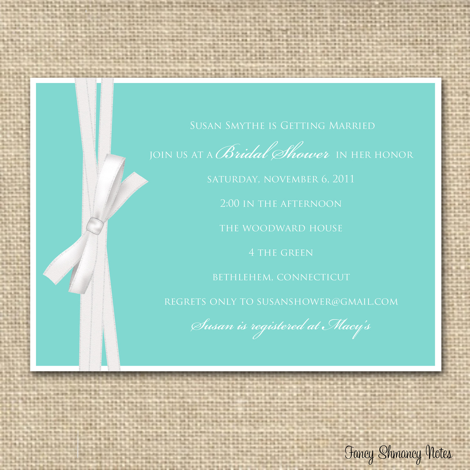 Photo : Bridal Shower Invitation Templates Image - Free Printable Beach Theme Bridal Shower Invitations