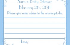 Free Mommy Advice Cards Printable