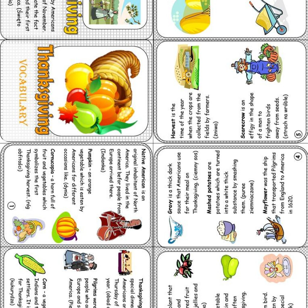 Picture Thanksgiving Dinner Worksheet 25 Minibook Free Esl Printable - Free Thanksgiving Mini Book Printable