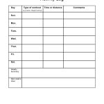 Pin On Printable Fitness Logs & Journals   Free Printable Walking Log