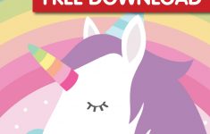 Pin The Horn On The Unicorn Free Printable – Bright Star Kids – Printable Posters Free Download
