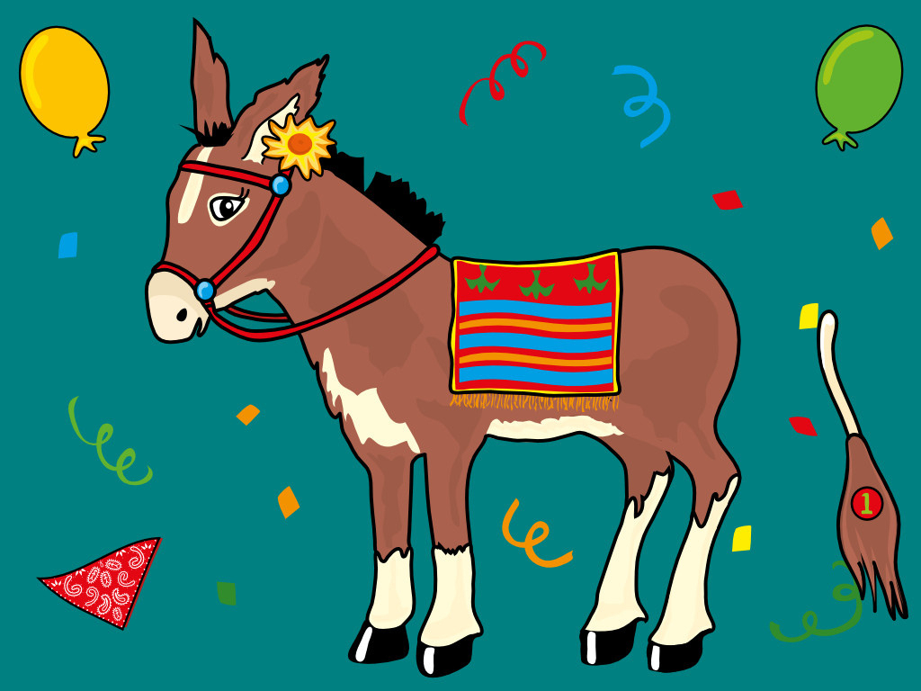 Pin The Tail On The Donkey Drawing At Getdrawings | Free For - Pin The Tail On The Donkey Printable Free