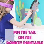 Pin The Tail On The Donkey   The Crafting Chicks   Pin The Tail On The Donkey Printable Free
