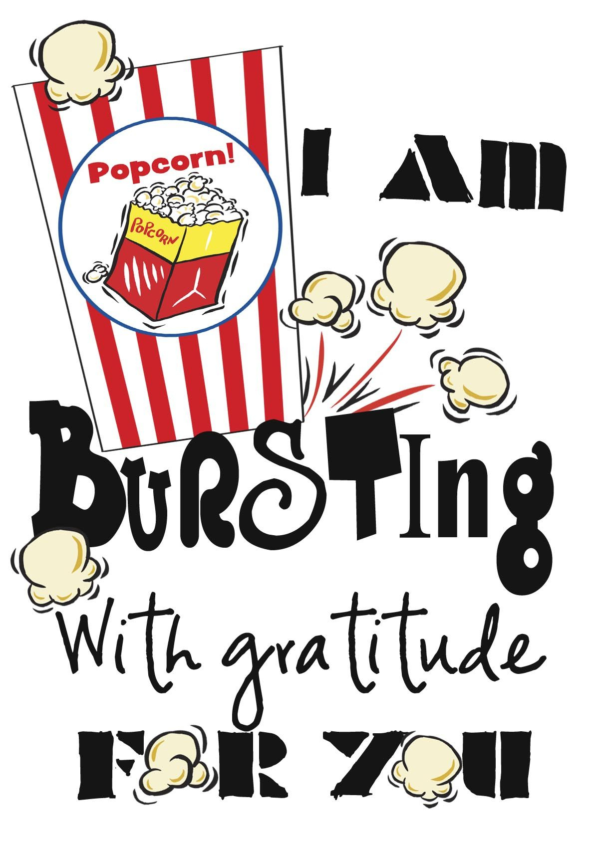 Pinamy Knight On Craft Ideas | Teacher Appreciation Gifts - Free Popcorn Teacher Appreciation Printable