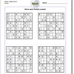 Pindadsworksheets On Math Worksheets | Math Puzzles Brain – Free Printable Super Challenger Sudoku