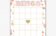 Free Printable Baby Shower Bingo Cards Pdf