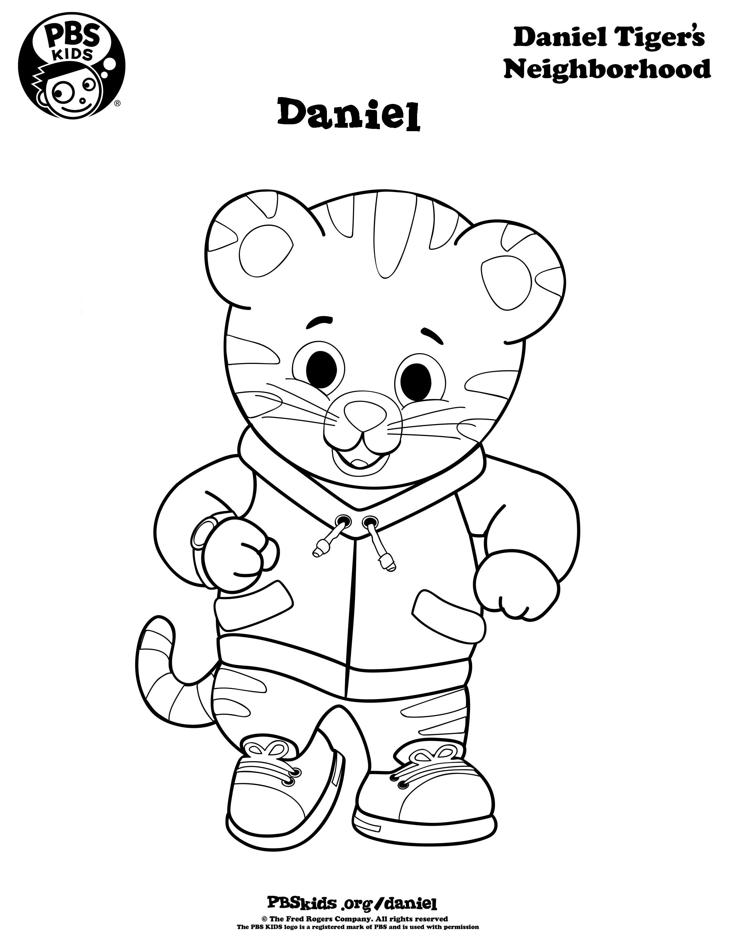 Pinkristen Miller On Noah&amp;#039;s 1St Birthday | Pinterest | Daniel - Free Printable Daniel Tiger Coloring Pages