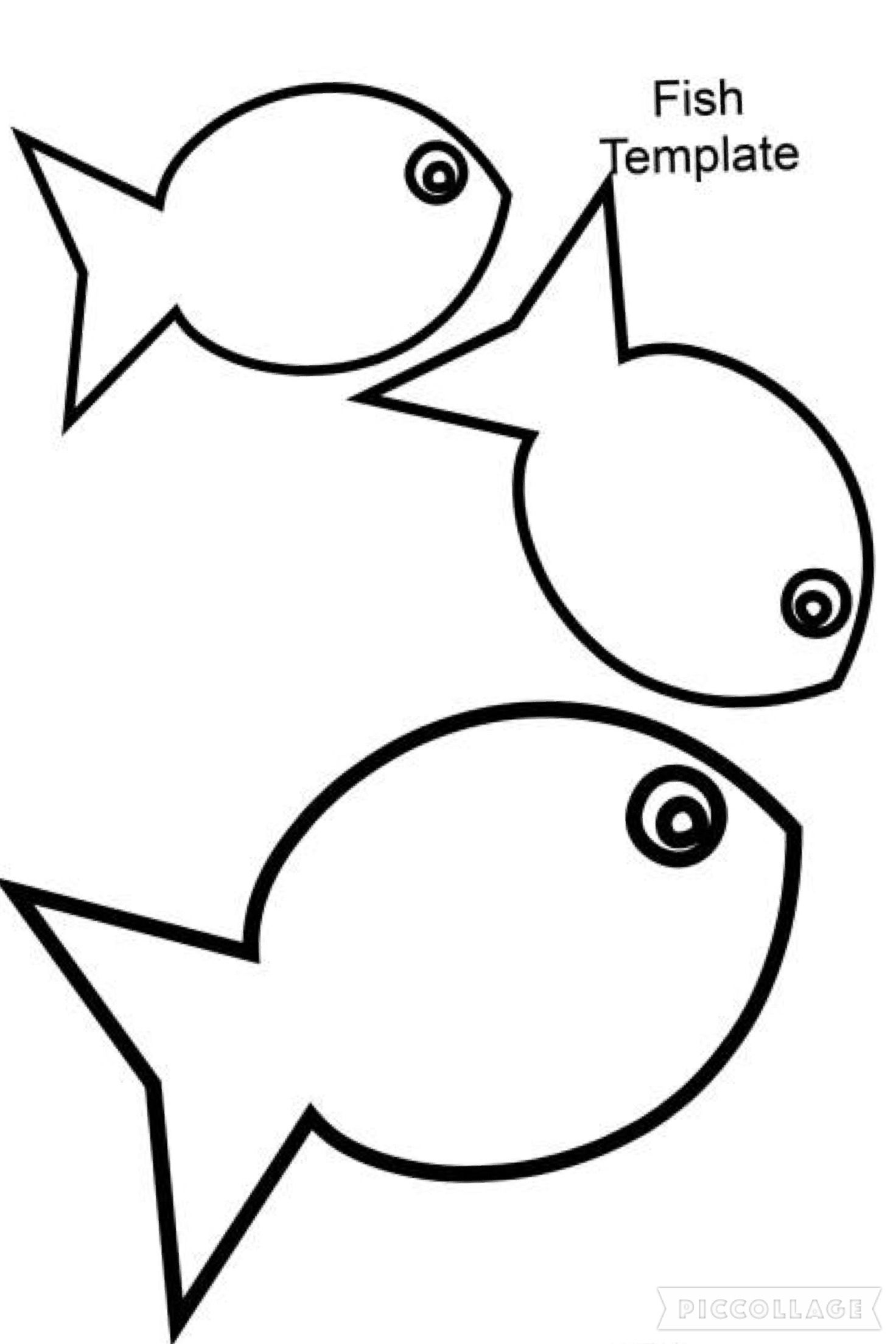 Pinnalika On Selected | Pinterest | Fish Template, Fish Patterns - Free Printable Fish Stencils