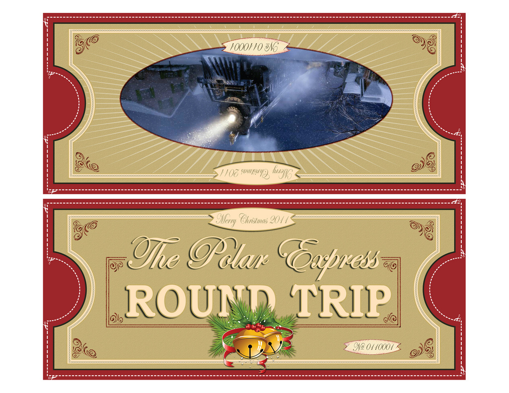 Free Polar Express Printable Tickets