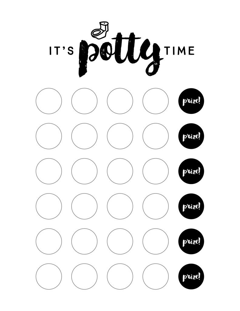 Potty Training Sticker Chart | Toddle Time | Pinterest | Toddler - Free Printable Potty Charts