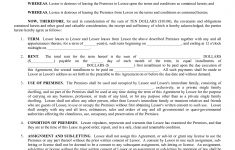 Free Printable Residential Rental Agreement Forms