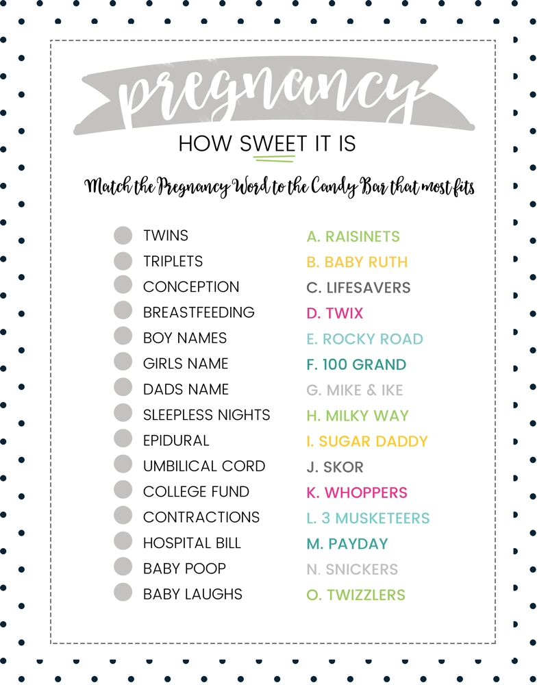 Printable Baby Shower Games Free | Bestprintable231118 - Free Printable Baby Shower Games For Large Groups