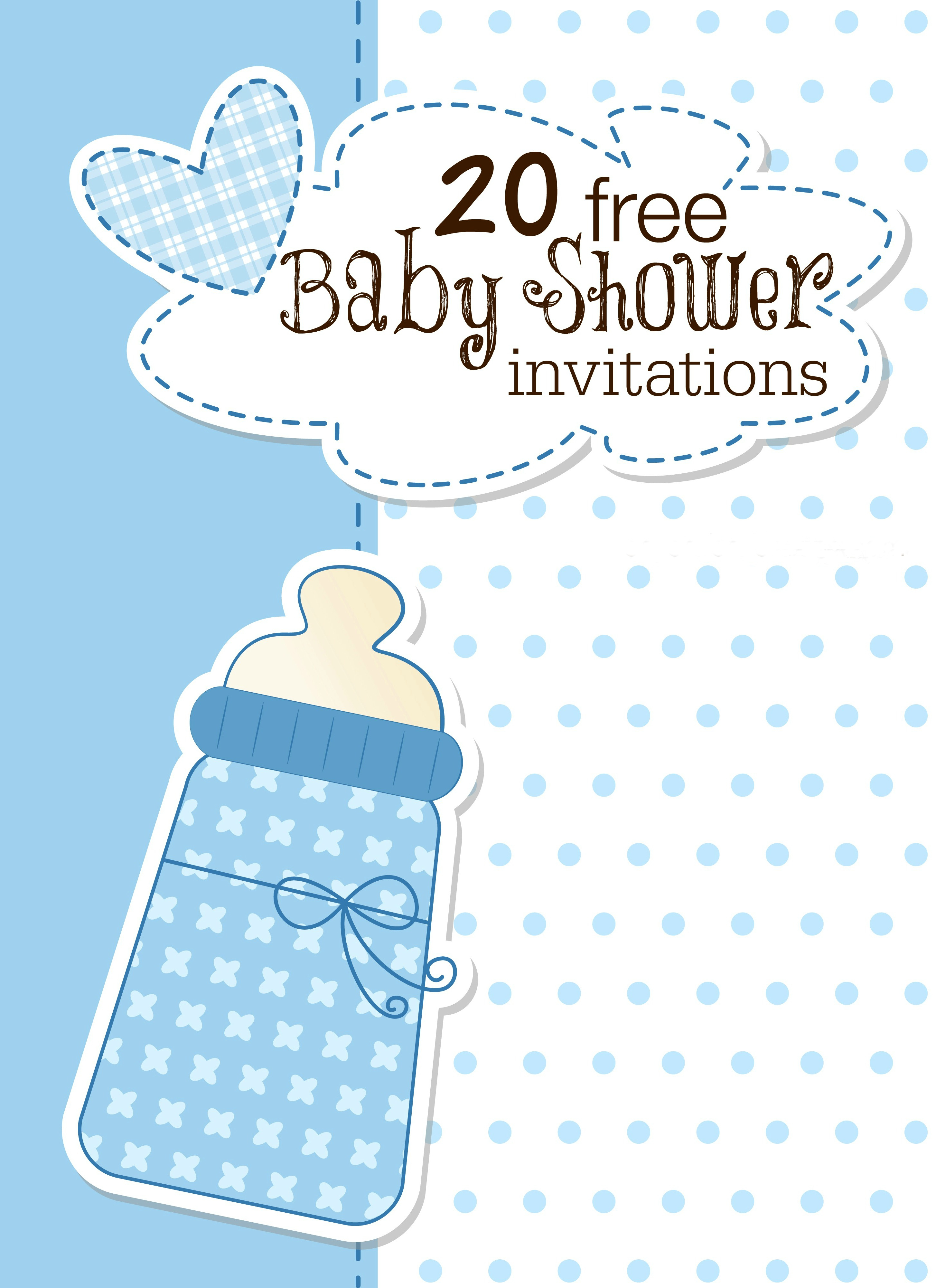 Printable Baby Shower Invitations - Baby Invitations Printable Free