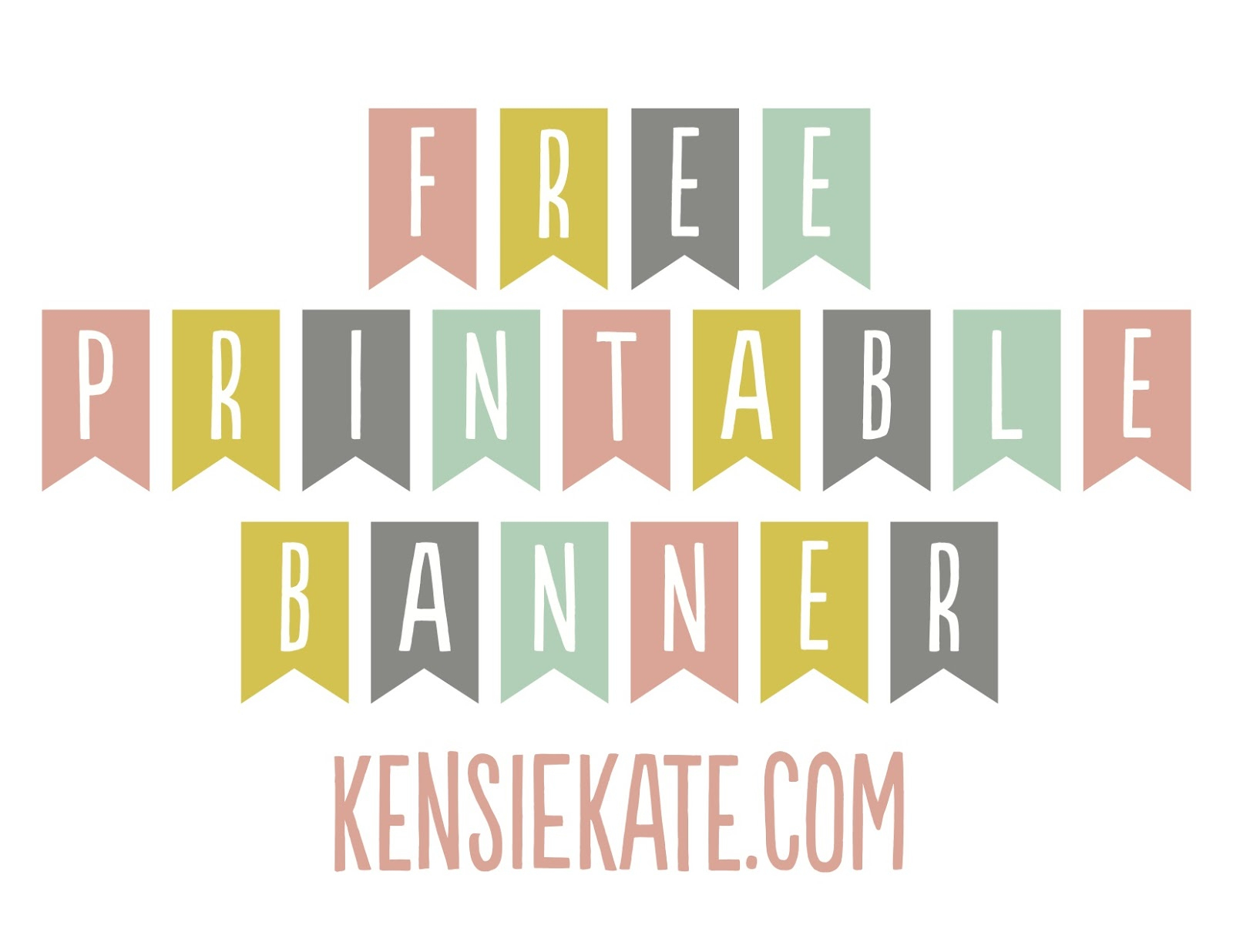 Printable Banner Templates | Download Them And Try To Solve - Free Printable Banner Templates