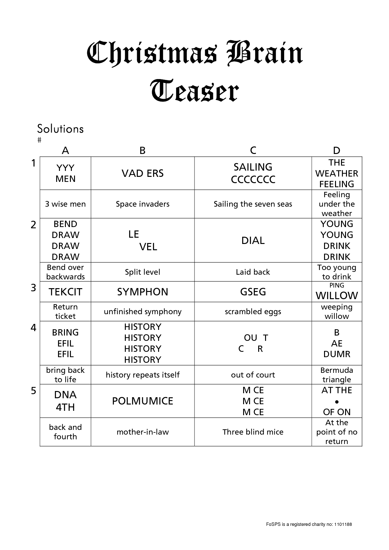 Printable Christmas Brain Teasers … | Great Ideas | Chris… - Free Printable Christmas Puzzles