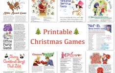 Free Printable Christmas Games For Family Gatherings