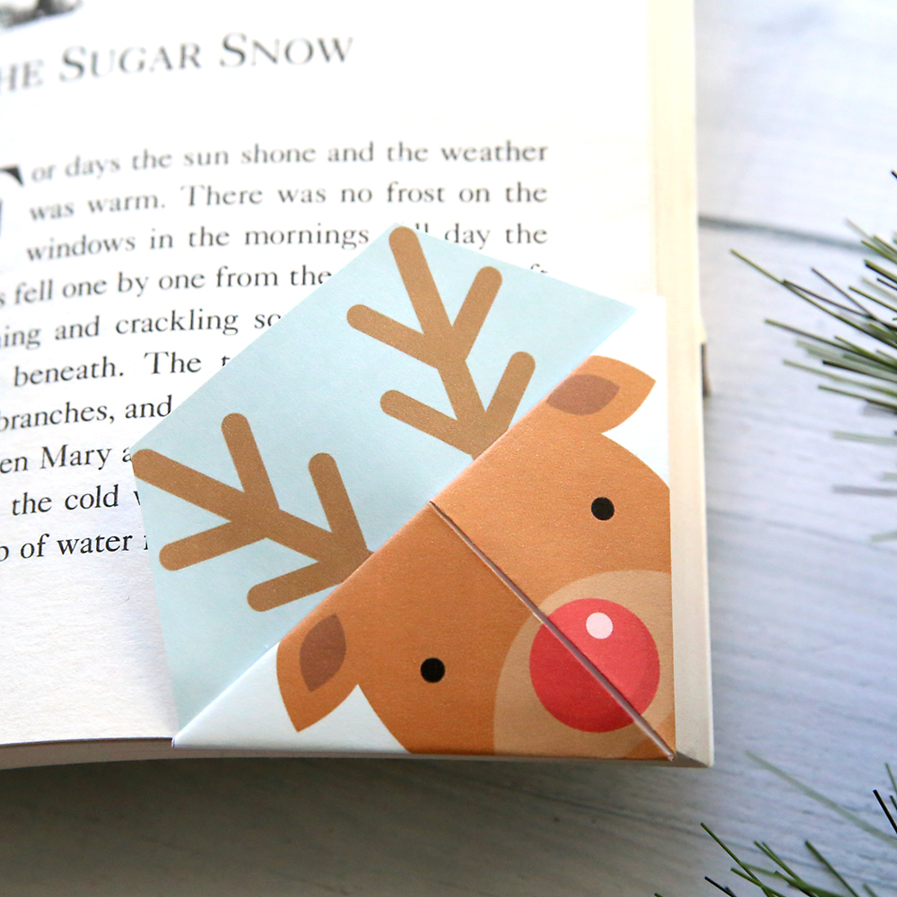 Printable Christmas Origami Bookmarks - It&amp;#039;s Always Autumn - Free Printable Bookmarks For Christmas