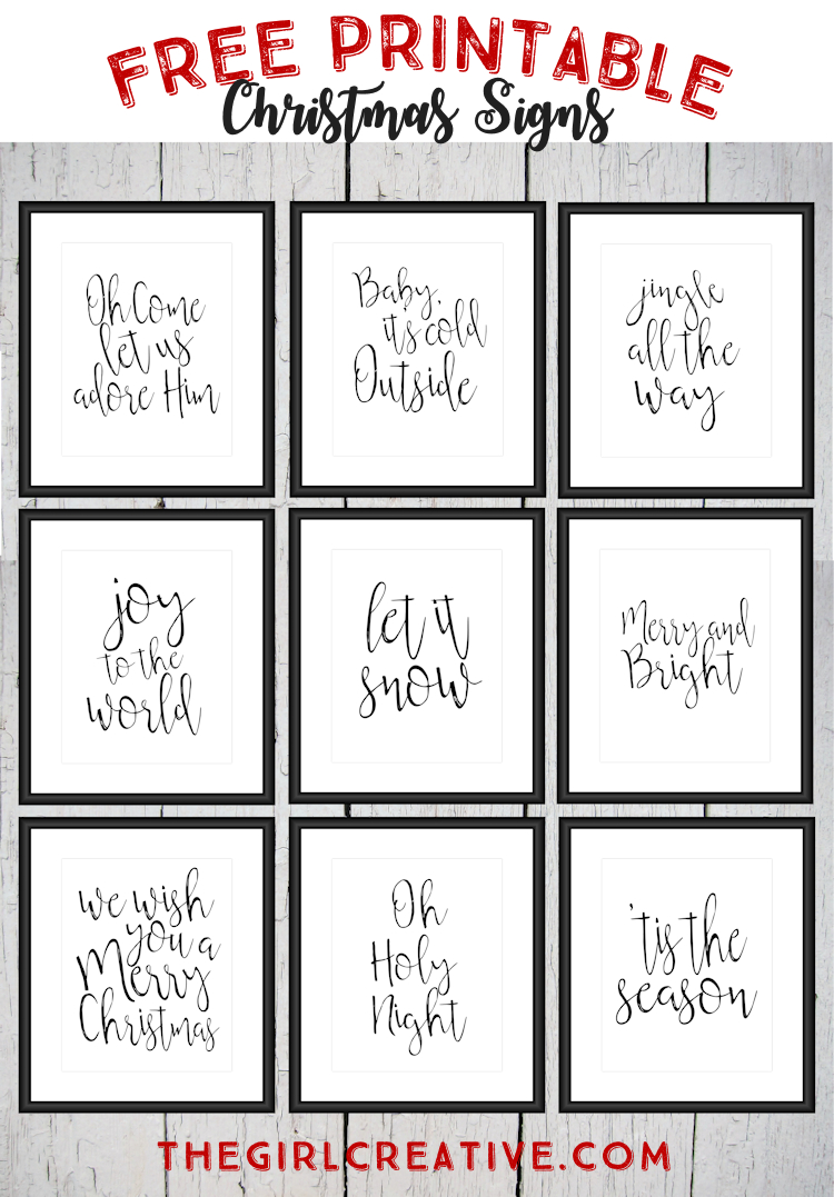 Printable Christmas Party Signs – Festival Collections - Free Printable Christmas Party Signs