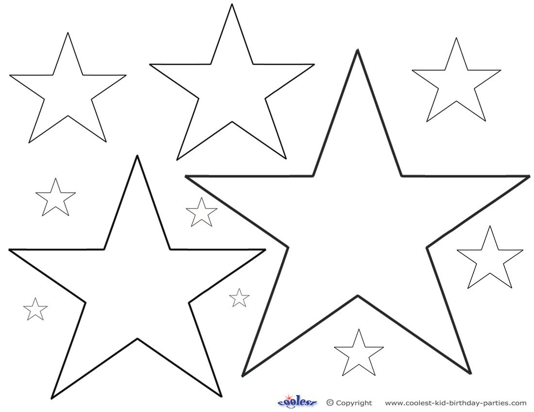 Printable Color Star Decoration Coolest Free Printables | Diy - Star Of David Template Free Printable