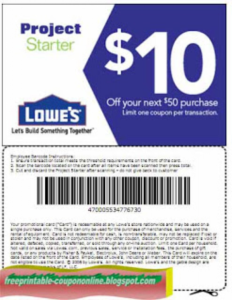 Printable Coupons 2018: Lowes Coupons With Free Printable Lowes - Free Printable Coupons 2014