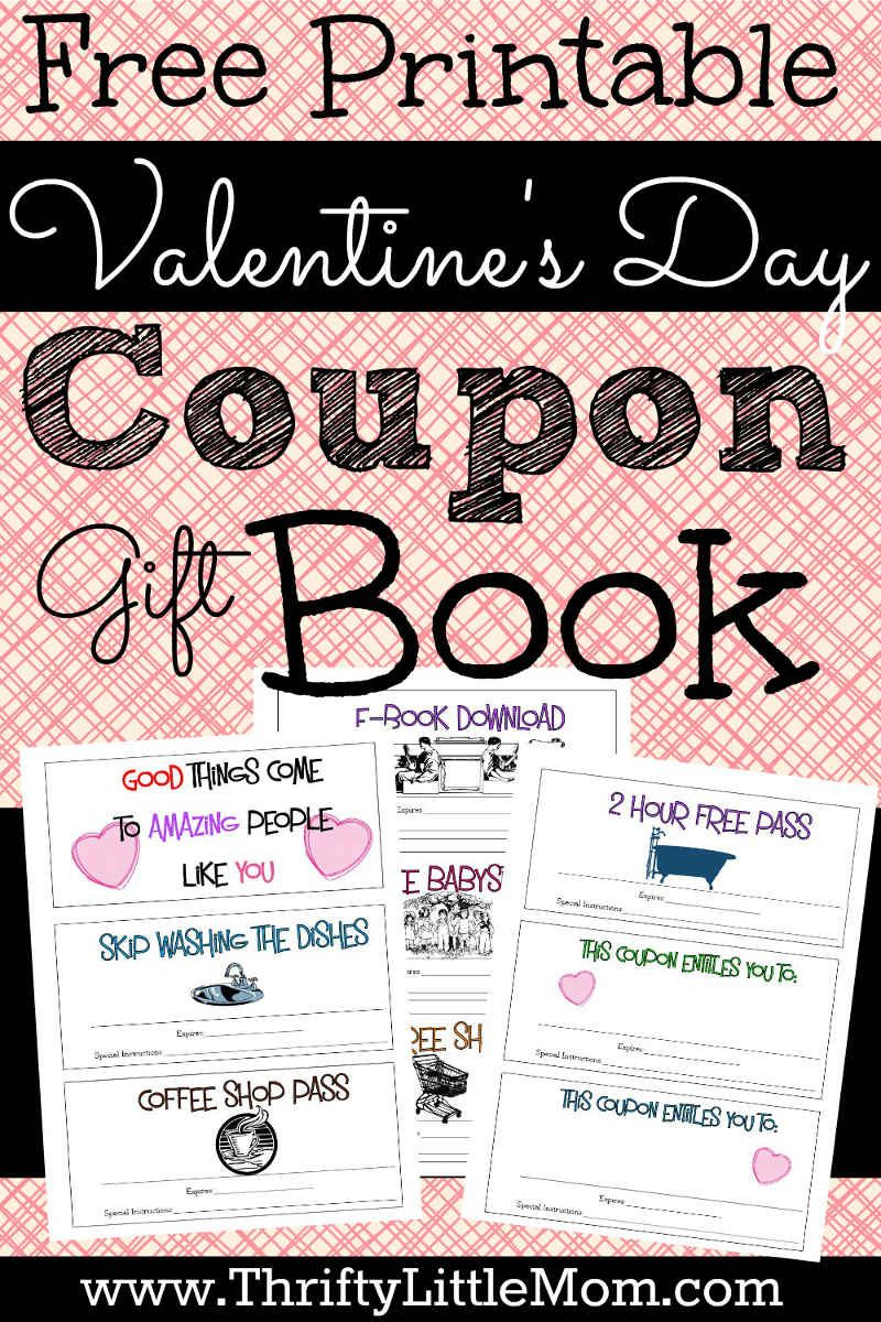 Printable Coupons For Your Valentine | Share Your Craft | Valentines - Free Printable Coupon Book For Boyfriend