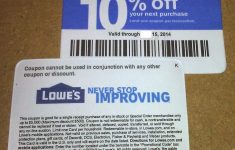 Free Printable Lowes Coupon 2014