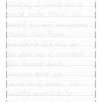 Printable Cursive Writing Worksheets Pdf Cursive Handwriting   Free Printable Script Writing Worksheets