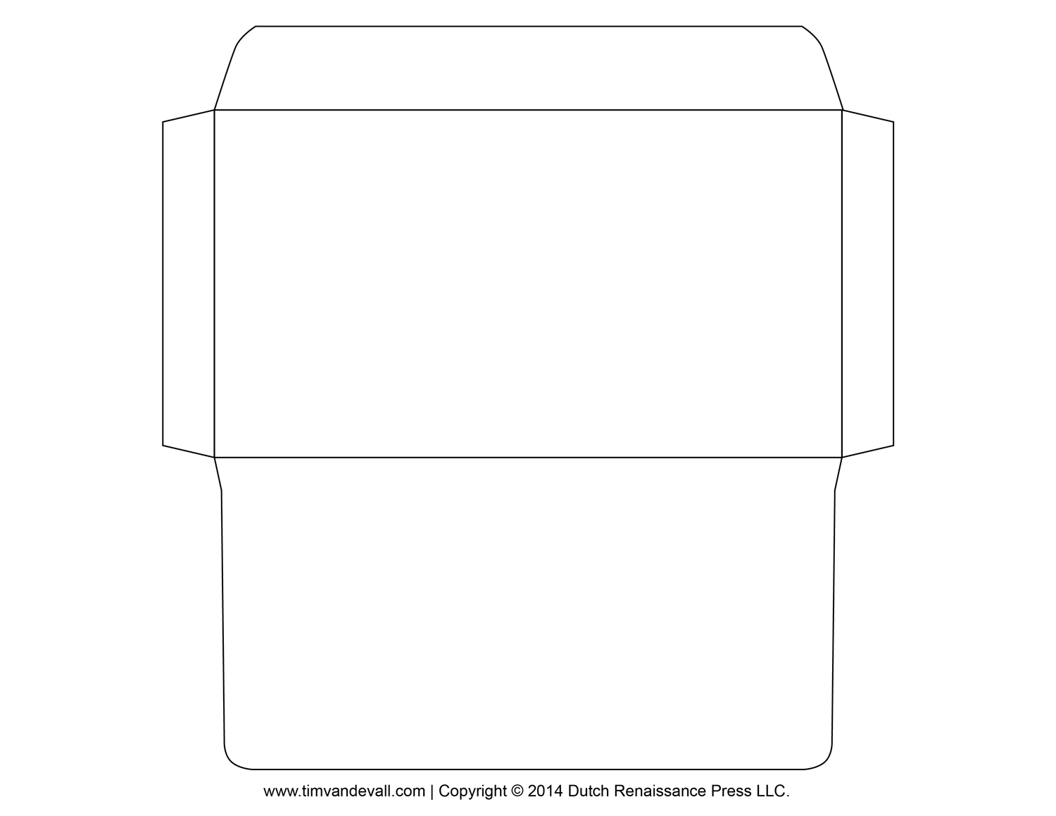Printable Envelope Template – Professional Resume Template - Free Printable Envelope Size 10 Template