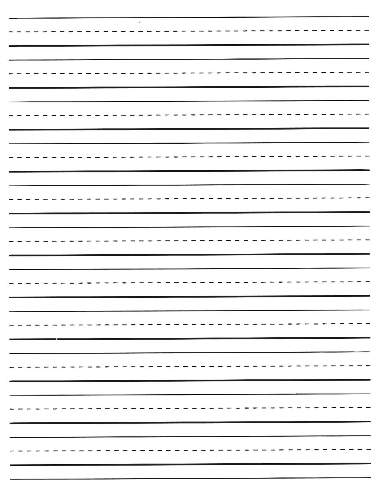 Printable Lined Paper For Kids | World Of Label - Free Printable Lined Paper