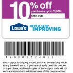 Printable Lowes Coupon 20% Off &10 Off Codes December 2016   Free Printable Lowes Coupon 2014