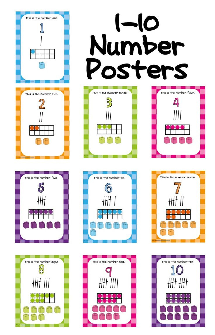 Printable Numbers Poster | Download Them And Try To Solve - Free Printable Number Posters