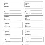 Printable Password Keeper | Printable! | Password Keeper, Computer   Free Printable Password Organizer