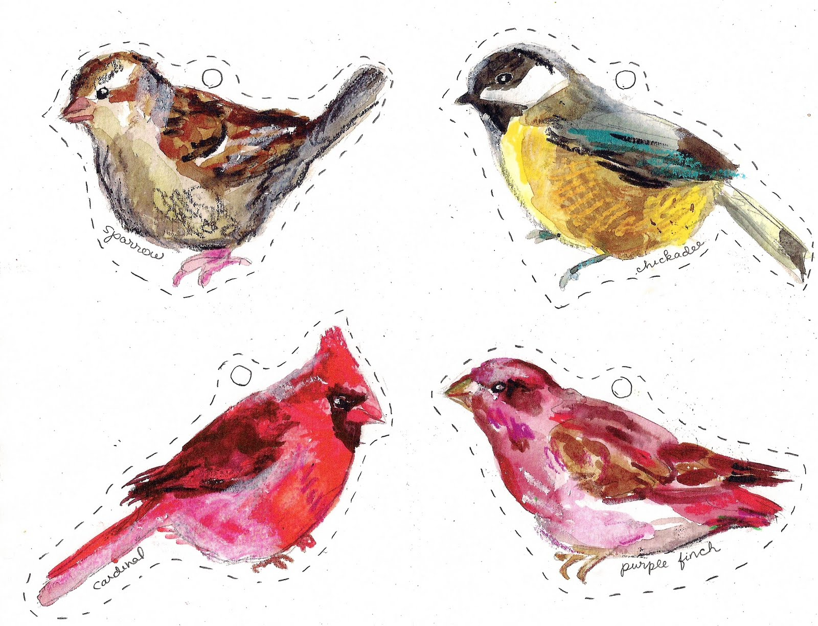 Printable Pics Of Birds With Winter Birds Free Printables Making It - Free Printable Images Of Birds