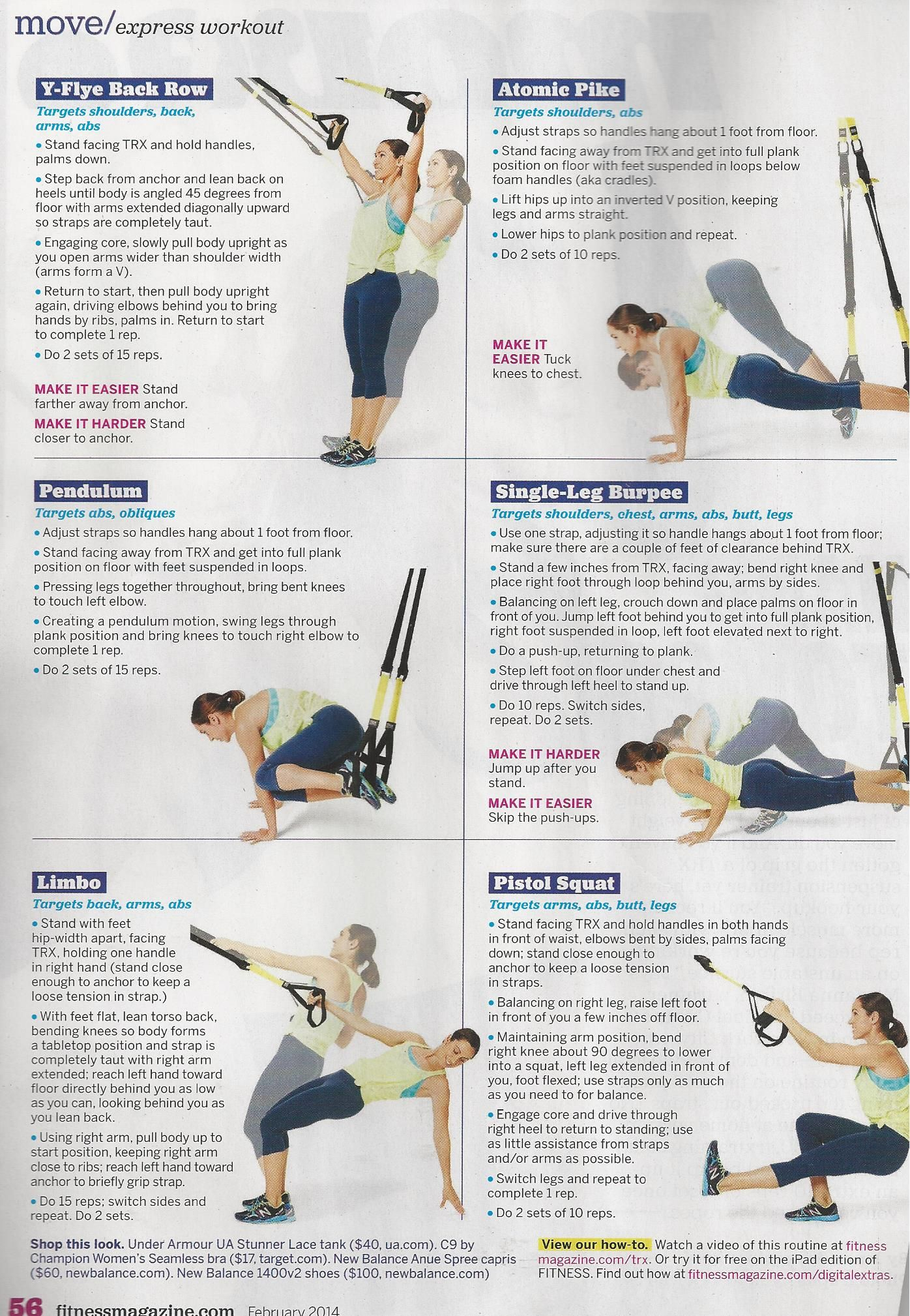 Printable Sample Trx Workouts Form | Workout | Pinterest | Trx - Free Printable Trx Workouts