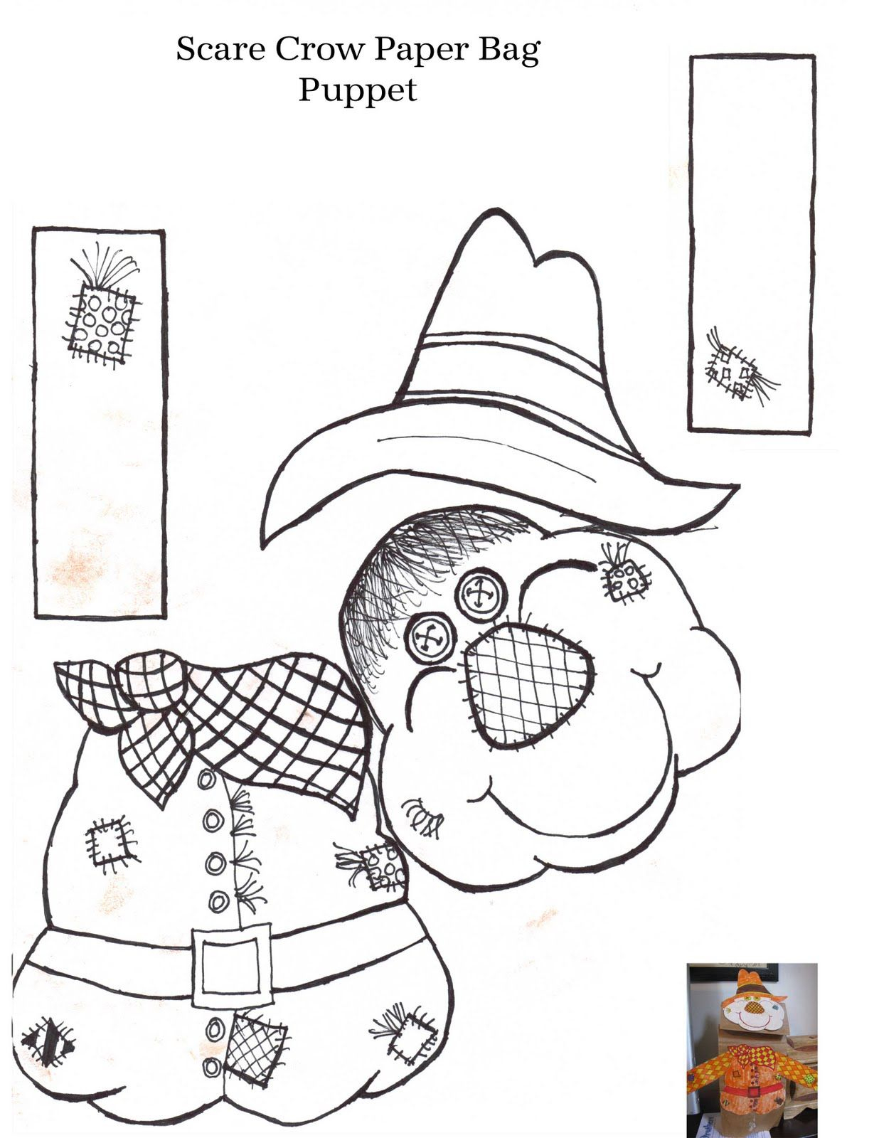 Printable Scarecrow Patterns | Aussie Pumpkin Patch: Mr Scarecrow&amp;#039;s - Free Scarecrow Template Printable