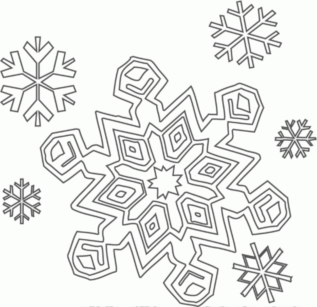 Printable Snowflake Coloring Sheets | Coloring Pages - Free Printable Snowflakes