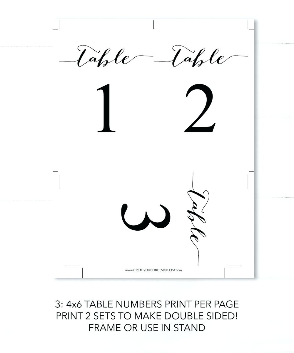 Free Printable Table Numbers 1 20 Templates Printable