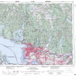 Printable Topographic Map Of Vancouver 092G, Bc – Free Printable Topo Maps