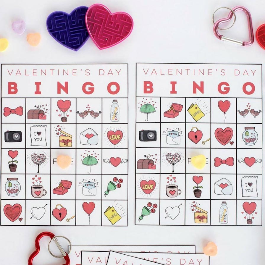 Printable Valentine&amp;#039;s Bingo - Free Printable Valentines Bingo