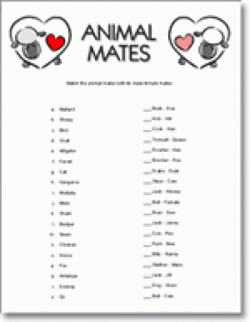 Printable Valentines Day Party Games And Free Valentines Day Holiday - Free Printable Valentine Games For Adults