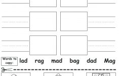 Free Printable Word Family Worksheets For Kindergarten