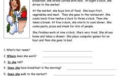 Free Printable Reading Comprehension Worksheets Grade 5