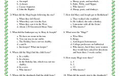 Free Bible Questions And Answers Printable