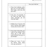 Printables. First Grade Math Worksheets Word Problems   Free Printable 1St Grade Math Word Problems
